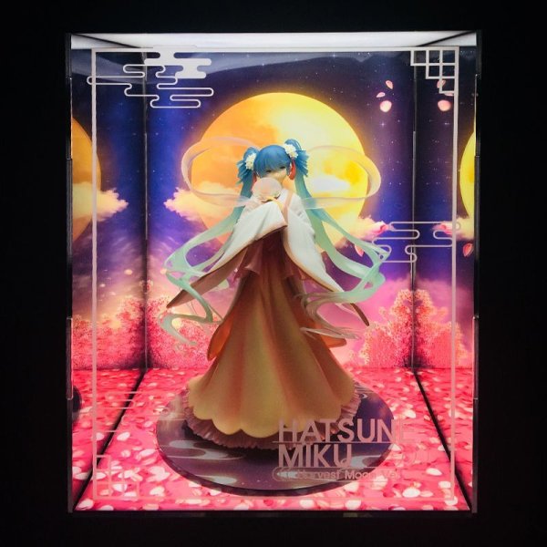 画像1: VOCALOID 初音ミク Harvest Moon Ver. 専用 展示ケース (1)