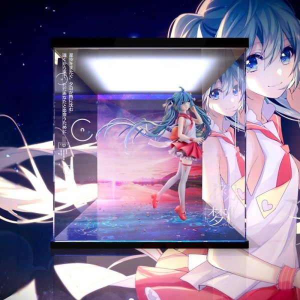 画像1: ボーカロイド 初音ミク First Dream 専用 展示ケース (1)