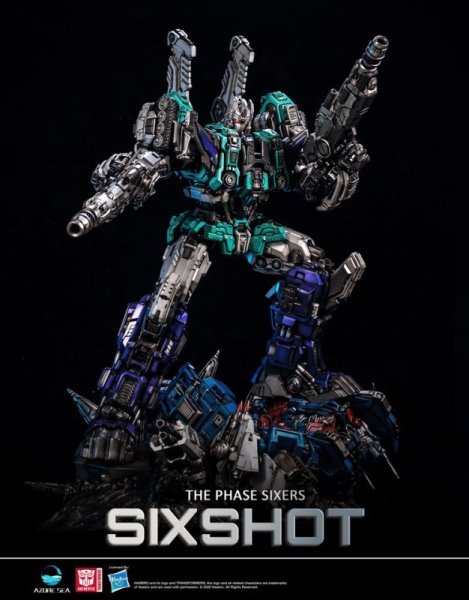 画像1: 予約 AzureSea Studio  Transformers  SIXSHOT   フィギュア (1)