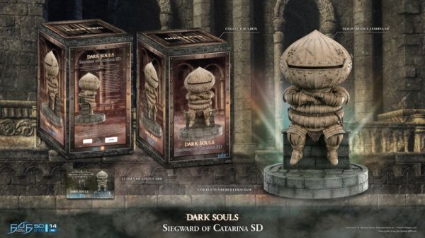 画像1: 予約 First 4 Figures   Dark Souls    Siegward of Catarina SD  21cm スタチュー  DSOSWST (1)