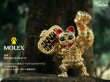 画像2: 予約 SENZII x MOLEX 猫パワー 37CM スタチュー Gold Ver (2)