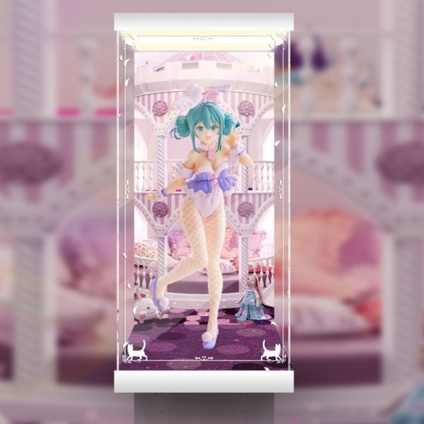 画像1: 予約 初音ミク 展示ケース (1)