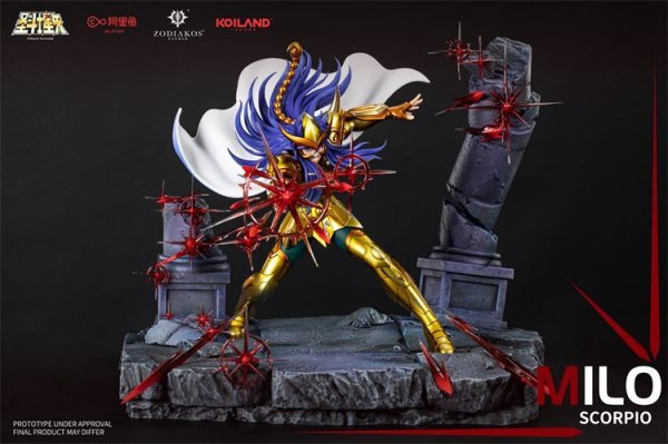 画像1: 予約 Zodiakos Studio    聖闘士星矢（Saint Seiya）   ミロ   1/6    スタチュー   (1)