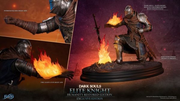 画像1: 予約 First 4 Figures   Dark Souls - Elite Knight  29cm   スタチュー   DSEKBEX  Humanity Restored Edition (Exclusive Edition)  (1)