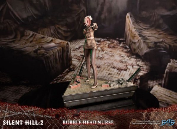 画像1: 予約 First 4 Figures    SILENT HILL 2 サイレントヒル2   Bubble Head Nurse    35cm   スタチュー  SHNURST (1)