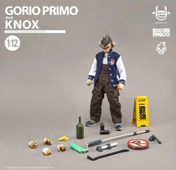 画像1: 予約 Devil Toys   Gorio Primo    1/12    アクションフィギュア  GP01   NORMAL Ver (1)