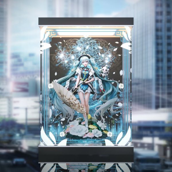 画像1:  初音ミク「MIKU WITH YOU 2021」 専用 展示ケース (1)