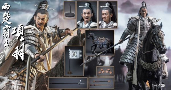 画像1: 予約 十二点Toys   西楚覇王 項羽   Xiang Yu, the Overlord of Western Chu  1/6  アクションフィギュア  T-013B  DELUXE Ver (1)