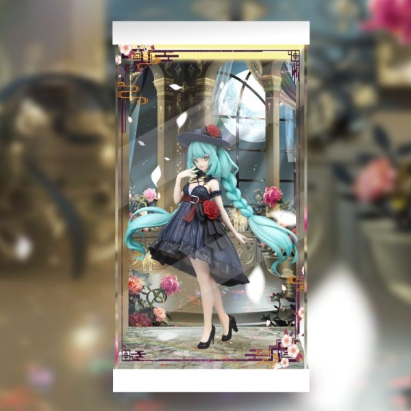 画像1: 予約  FuRyu 初音ミク　Trio-Try-iT Figureーおでかけドレスー  専用 展示ケース (1)