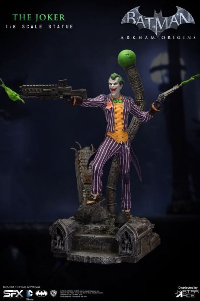 画像1: 予約 STAR ACE Toys x SFX Collectibles   THE JOKER (ARKHAM ORIGINS)  1/8 スタチュー  SA8050  (1)