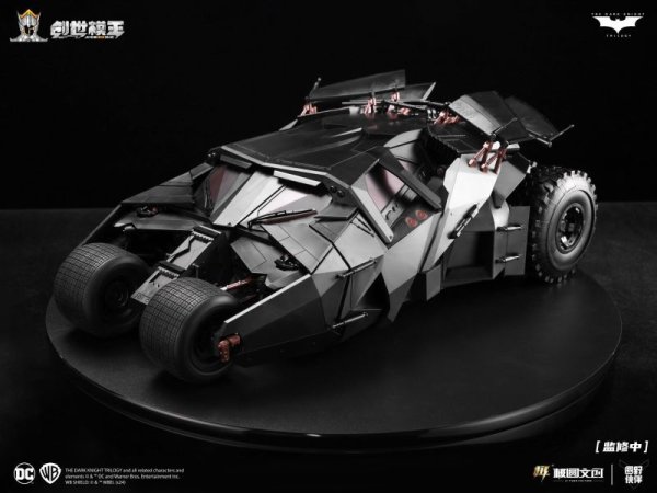 画像1: 予約 创世模王/Chuang Shi Mo Wang   Batman Vehicle (Plain Version)  1/12  スタチュー (1)