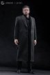 画像3: 予約 LYNNBOX   Dark gray coat black suit 1/6  素体なし 頭彫りなし  LB001 (3)