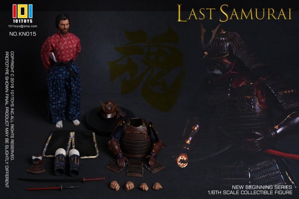 画像1: 予約 101TOYS   NEW BEGINNER SERIES OF The Last Samurai of Soul  1/6   アクションフィギュア  KN015 (1)