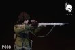 画像6: 予約 MOETOYS   Female sniper with snow camouflage in the Soviet Union   1/6   アクションフィギュア  P008 (6)