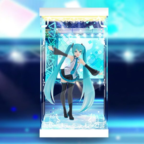 画像1: 予約 POP UP PARADE 初音ミク クリアカラーVer. 専用 展示ケース (1)