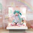 画像2: 予約  TAiTO 初音ミク　Desktop Cute フィギュア〜猫耳Tシャツver.〜 専用 展示ケース (2)