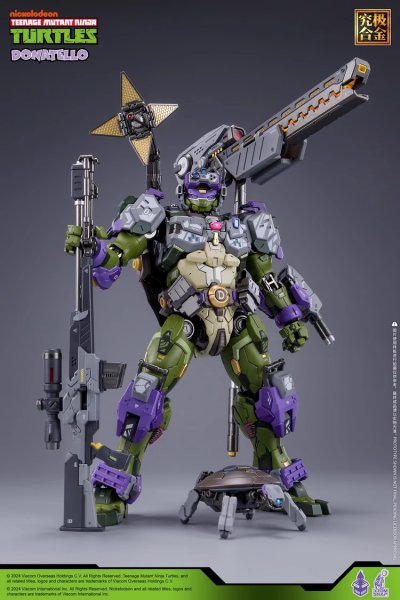 画像1: 予約 HEATBOYS   TMNT  Donatello    アクションフィギュア  HB0015 (1)