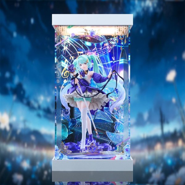 画像1: 予約 初音ミク Birthday2024　AMP＋ フィギュア〜Flower ver.〜 専用 展示ケース (1)