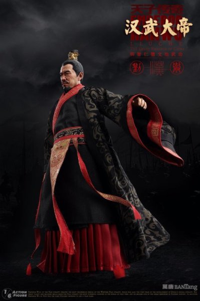 画像1: 予約 万唐  Emperor Wu of Han, Liu Che  漢武帝劉徹   1/6   アクションフィギュア   (1)