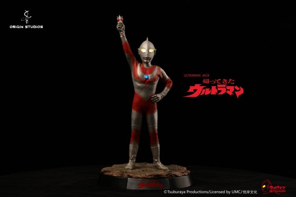 画像1: 予約 Origin Studios    起源立像シリーズ    ウルトラマン  ウルトラマンジャック  30.5cm  スタチュー (1)