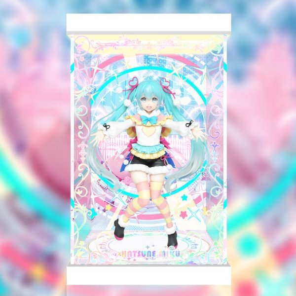 画像1: 予約 再販 初音ミク フィギュア〜Winter image ver.〜 専用 展示ケース (1)