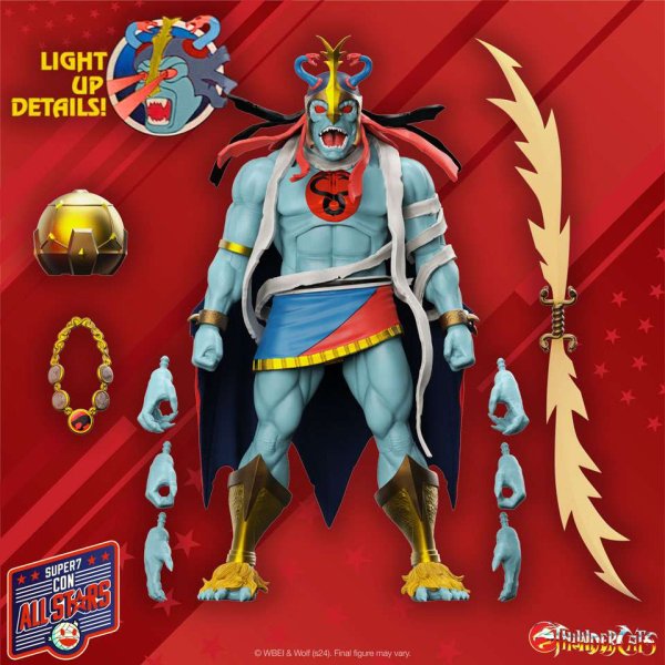 画像1: 予約 SUPER7  Thundercats  wizard  SDCC 2024   アクションフィギュア    SUP88127 (1)