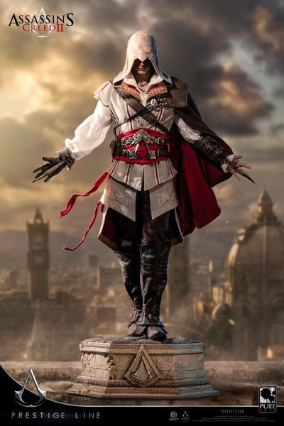 画像1: 予約 PUREARTS  Assassin's Creed  EZIO AUDITORE  1/2  スタチュー  PA033AC (1)