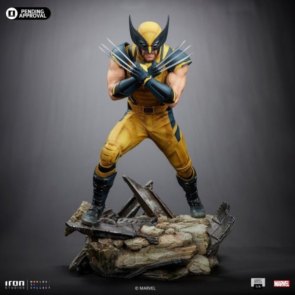 画像1: 予約 Iron Studios Wolverine 1/4  スタチュー  MARCAS108224-14 (1)