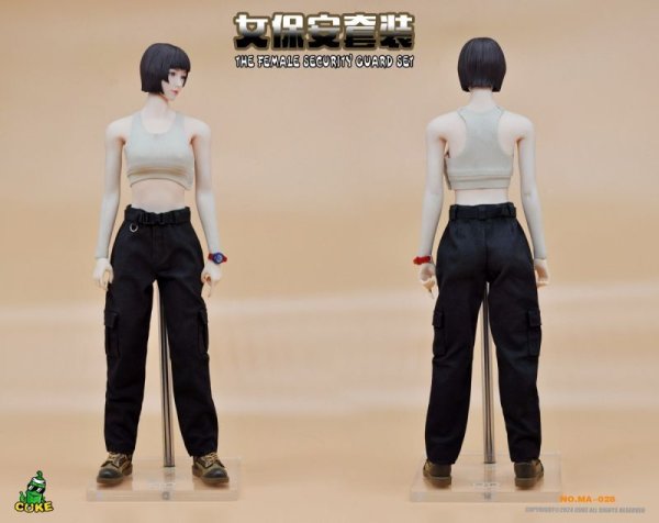 画像1: 予約 CUKE TOYS  The Female Security Guard Set 1/6  素体なし 頭彫りなし  MA-028 (1)