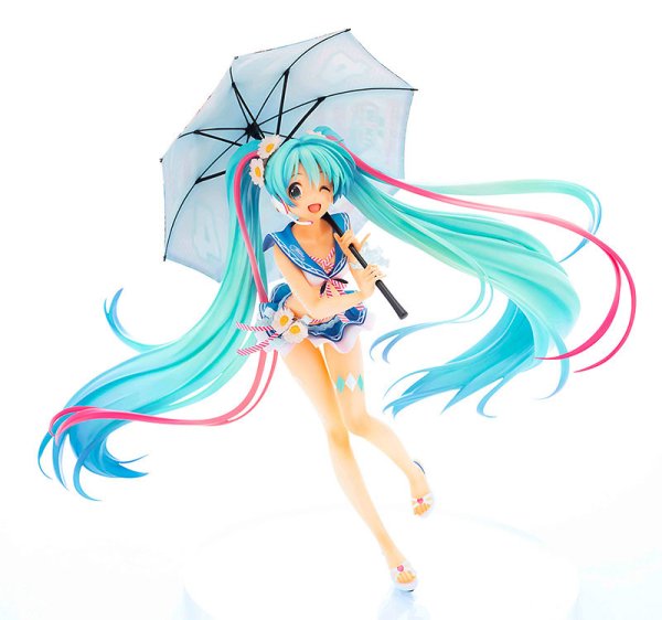 画像1: グッドスマイルカンパニー 初音ミク GTプロジェクト レーシングミク 2019タイVer. [AQ] 1/7 フィギュア (1)