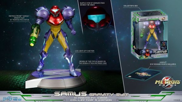 画像1: 予約 First 4 Figures  METROID PRIMETM - SAMUS GRAVITY SUIT  (COLLECTOR'S EDITION)  25.4 cm   スタチュー  MSGSCO (1)