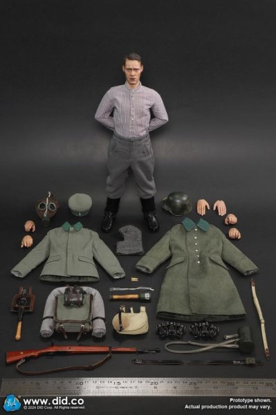 画像1: 予約 DID  WWI German Army – Paul Baumer  1/6  アクションフィギュア   D11014 (1)