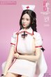 画像4: 予約 JKTOYS Sweetheart nurse head sculpture costume set  1/6   素体なし  K-003A (4)