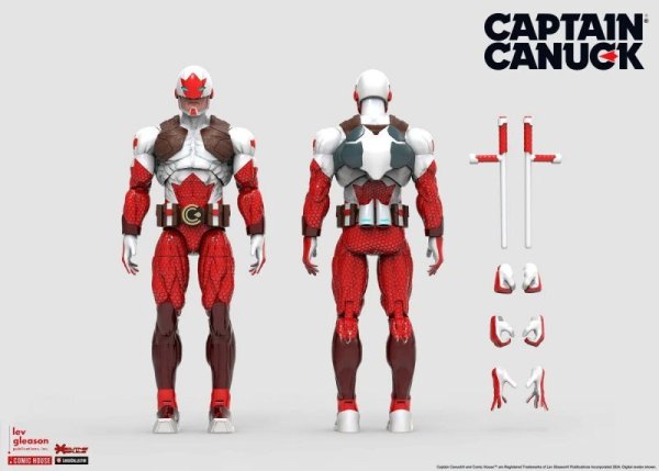 画像1: 予約 Executive Replicas    Captain Canuck  1/12   アクションフィギュア  ERLCCHCC01 (1)