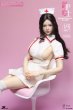 画像5: 予約 JKTOYS Sweetheart nurse head sculpture costume set  1/6   素体なし  K-003A (5)