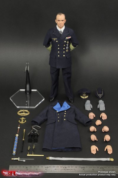 画像1: 予約 DID  Karl Dönitz WWII German Großadmiral  1/6   アクションフィギュア  GM654 (1)