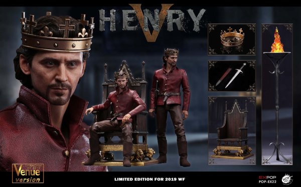 画像1: 予約 POPTOYS  Henry V 2019WF 1/6  アクションフィギュア  EX-052 (1)