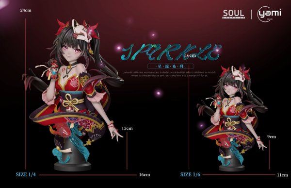 画像1: 予約 YAMI Studio & SOUL Studio  Sparkle 花火 はなび  1/6 & 1/4 スタチュー (1)