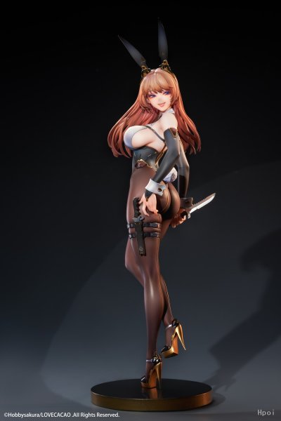 画像1: 予約  Hobby·sakura  PSYCHO BUNNY  1/7  フィギュア   DELUXE Ver  (タペストリー付き) (1)