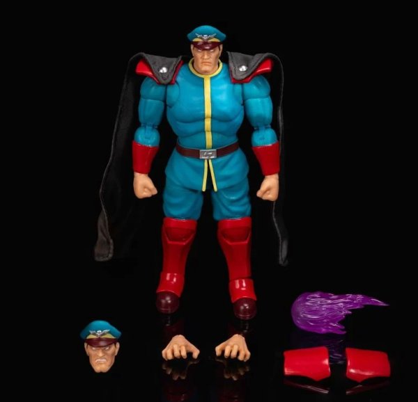 画像1: 予約 Jada toys     ストリートファイター  M. BISON  ベガ   1/12   アクションフィギュア  (1)