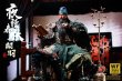 画像3: 予約 佳圣JSTOYS  関雲長 関羽  NIGHT-READING THE SPRING AND AUTUMN ANNALS - GUAN YU YUCHANG 1/6 アクションフィギュア  W001 (3)