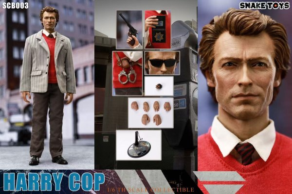 画像1: 予約 SNAKE TOYS Police Series - Sheriff Harry 1/6 アクションフィギュア SBC03 (1)