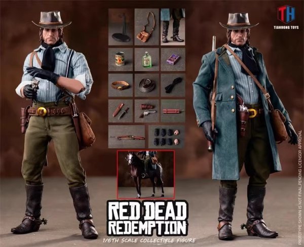 画像1: 予約 天鸿/THTOYS  Red Dead Redemption  1/6    アクションフィギュア  THA003  (1)