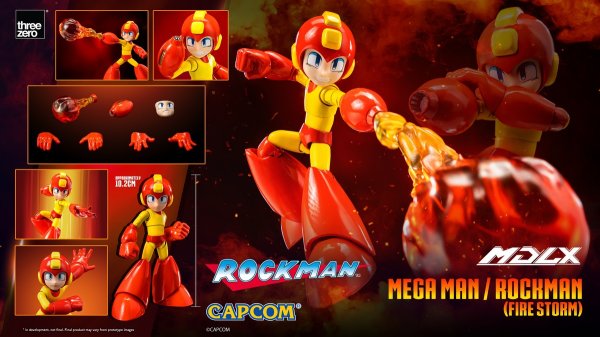 画像1: 予約 Threezero    MDLX ロックマン  Rockman     アクションフィギュア  3Z08740A0 (1)