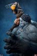 画像4: 予約 Sideshow Grey Hulk vs Wolverine  58cm  スタチュー   2002162 (4)