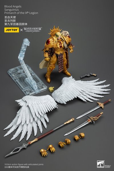 画像1: 予約 JOYTOY  Blood Angels Sanguinius Primarch of the IXth Legion  1/18   アクションフィギュア JT00218 (1)