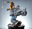 画像5: 予約 Sideshow Grey Hulk vs Wolverine  58cm  スタチュー   2002162 (5)