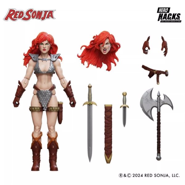 画像1: 予約 BFS Red Sonja 1/18 アクションフィギュア (1)