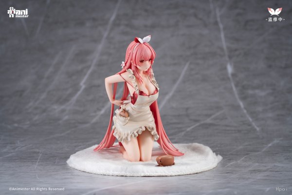 画像1: 予約 AniMester  白いウサギ Rosuエプロン.ver 1/7 フィギュア (1)