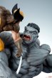 画像7: 予約 Sideshow Grey Hulk vs Wolverine  58cm  スタチュー   2002162 (7)